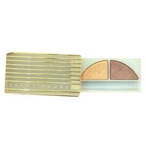Vintage Estee Lauder Satin Eyeshadow Duo Golden Honey Midnight Bronze Eye Makeup